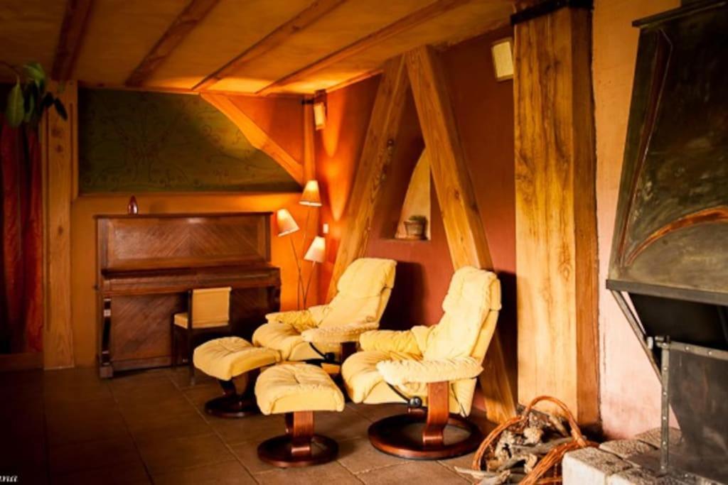 Вилла Le Nid Des Anges Saint-Andre-Lachamp Экстерьер фото